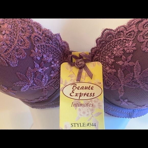 💥Beauty express intimates sexy fashion Lace Bra size 34C - Picture 5 of 10